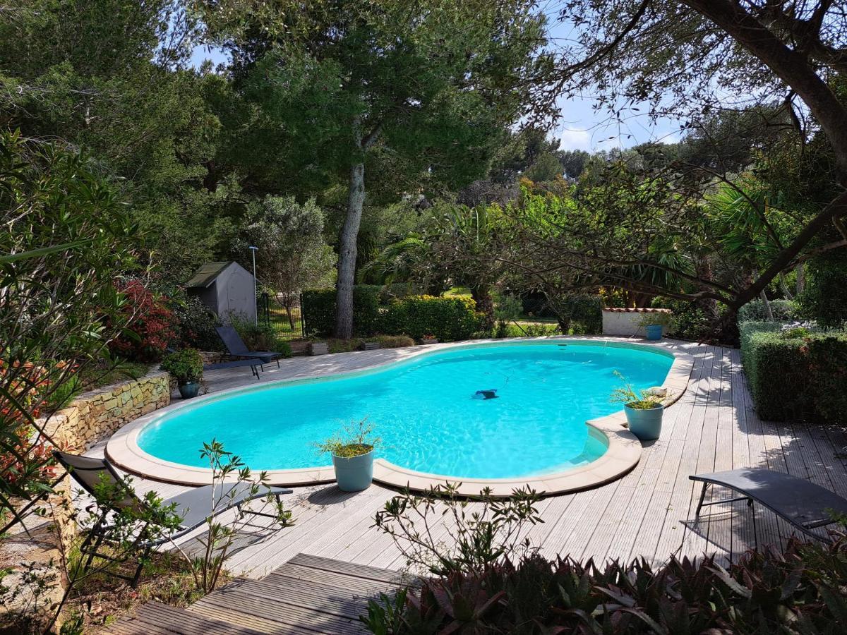 Rez De Jardin Villa Presqu'Ile De Giens Hyères المظهر الخارجي الصورة